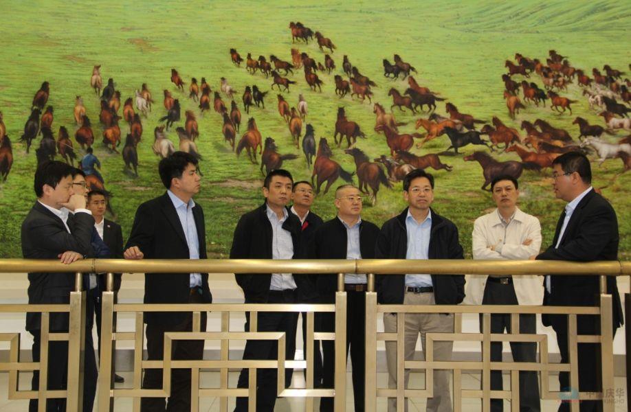 Kong Linshan, chairman of Minsheng Financial Leasing Co., Ltd. visited Xinjiang Group